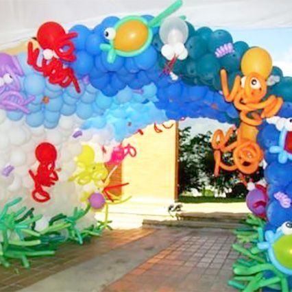 decoración con globos eventos y comuniones mallorca