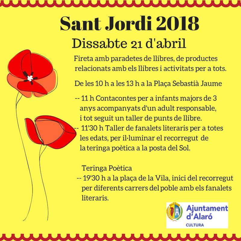 Sant Jordi en Alaró 2018