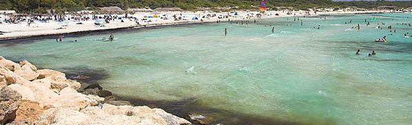 Playa con niños en Mallorca: Sa Ràpita