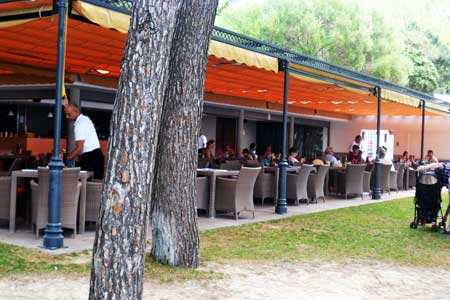 Restaurante en la playa de Fomentor - La Vereda