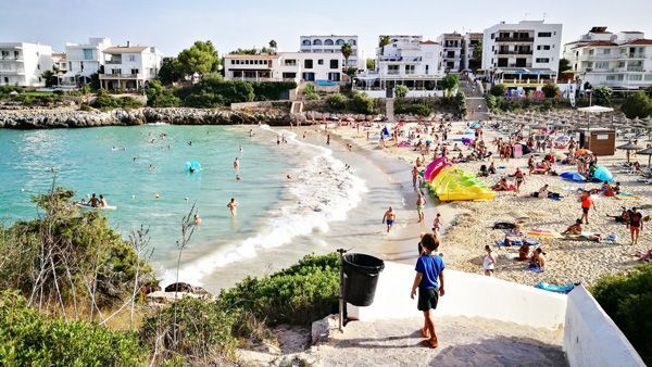 Cala Marçal, playas para ir con niños en Mallorca