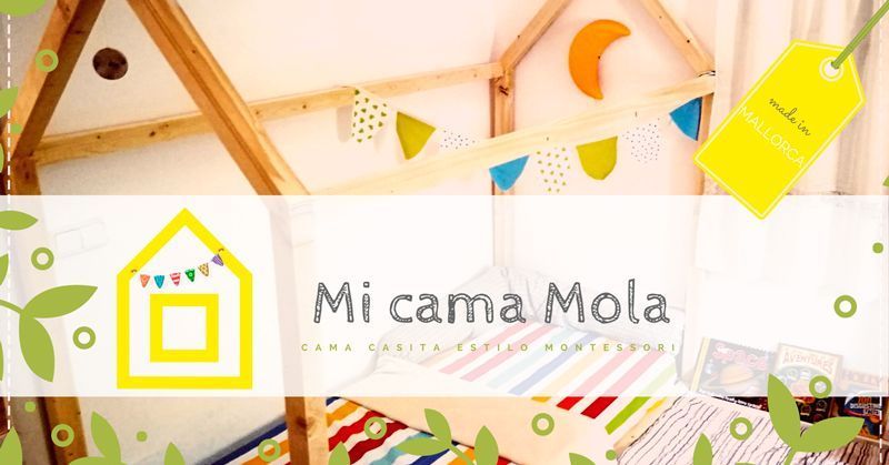 Mi cama Mola cama casita Montessori en Mallorca