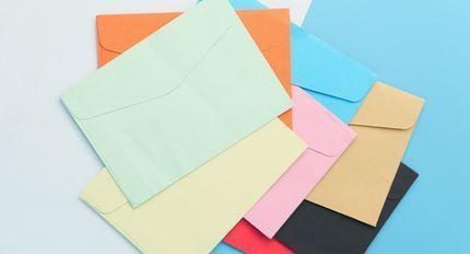 Ventajas de los sobres de colores