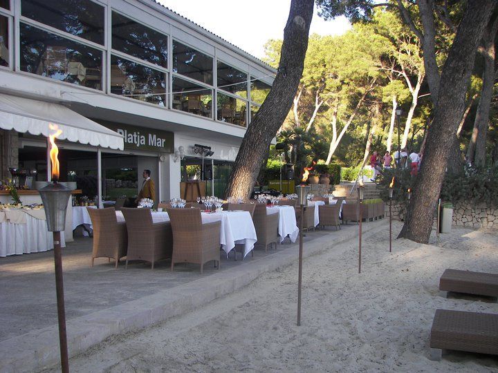Restaurante en la playa de Fomentor - Platja Mar